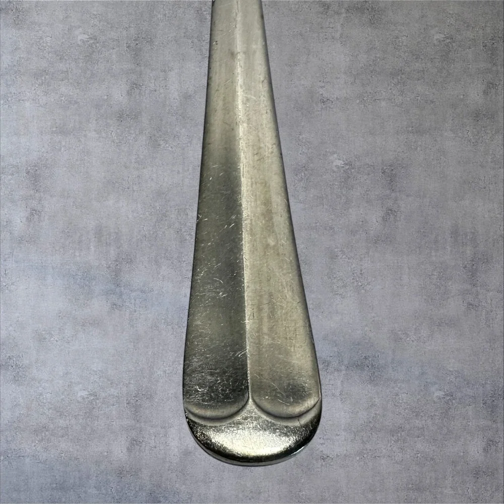 Rogers & Co Jefferson Manor Slotted Serving Spoon Silver Tone‎ Stainless Korea